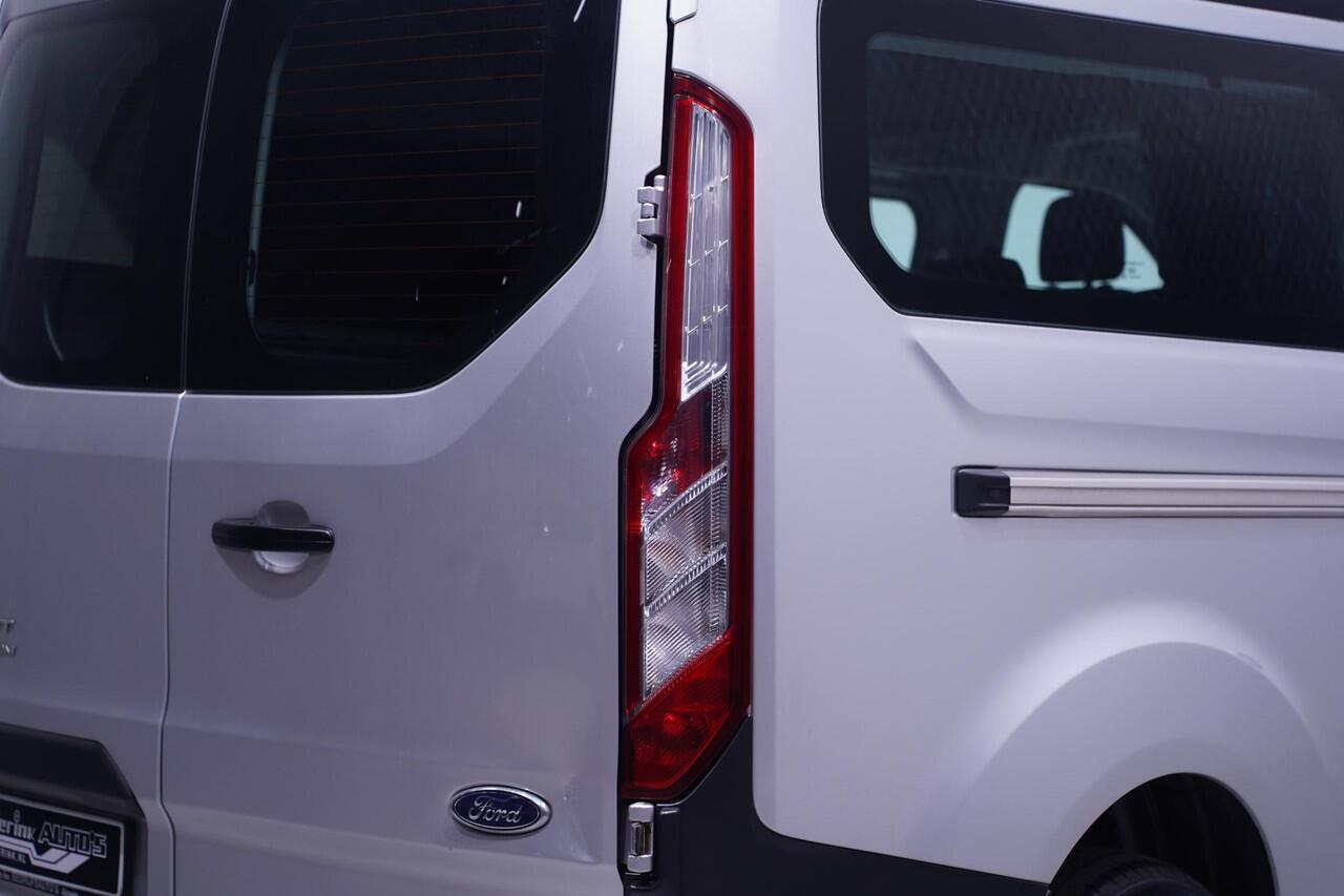 Ford TRANSIT CUSTOM 2.0 TDCI 130 pk L2H2 Dubbel Cabine 6p Airco Cruise Control, PDC V+A, Hoog Dak