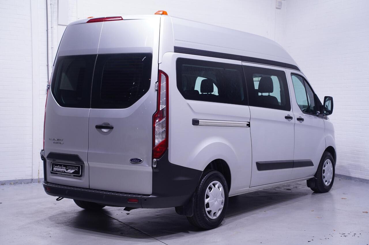 Ford TRANSIT CUSTOM 2.0 TDCI 130 pk L2H2 Dubbel Cabine 6p Airco Cruise Control, PDC V+A, Hoog Dak