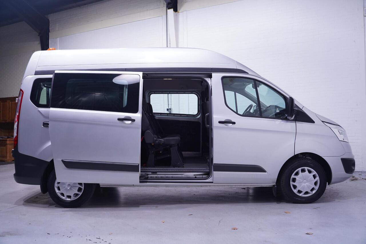 Ford TRANSIT CUSTOM 2.0 TDCI 130 pk L2H2 Dubbel Cabine 6p Airco Cruise Control, PDC V+A, Hoog Dak