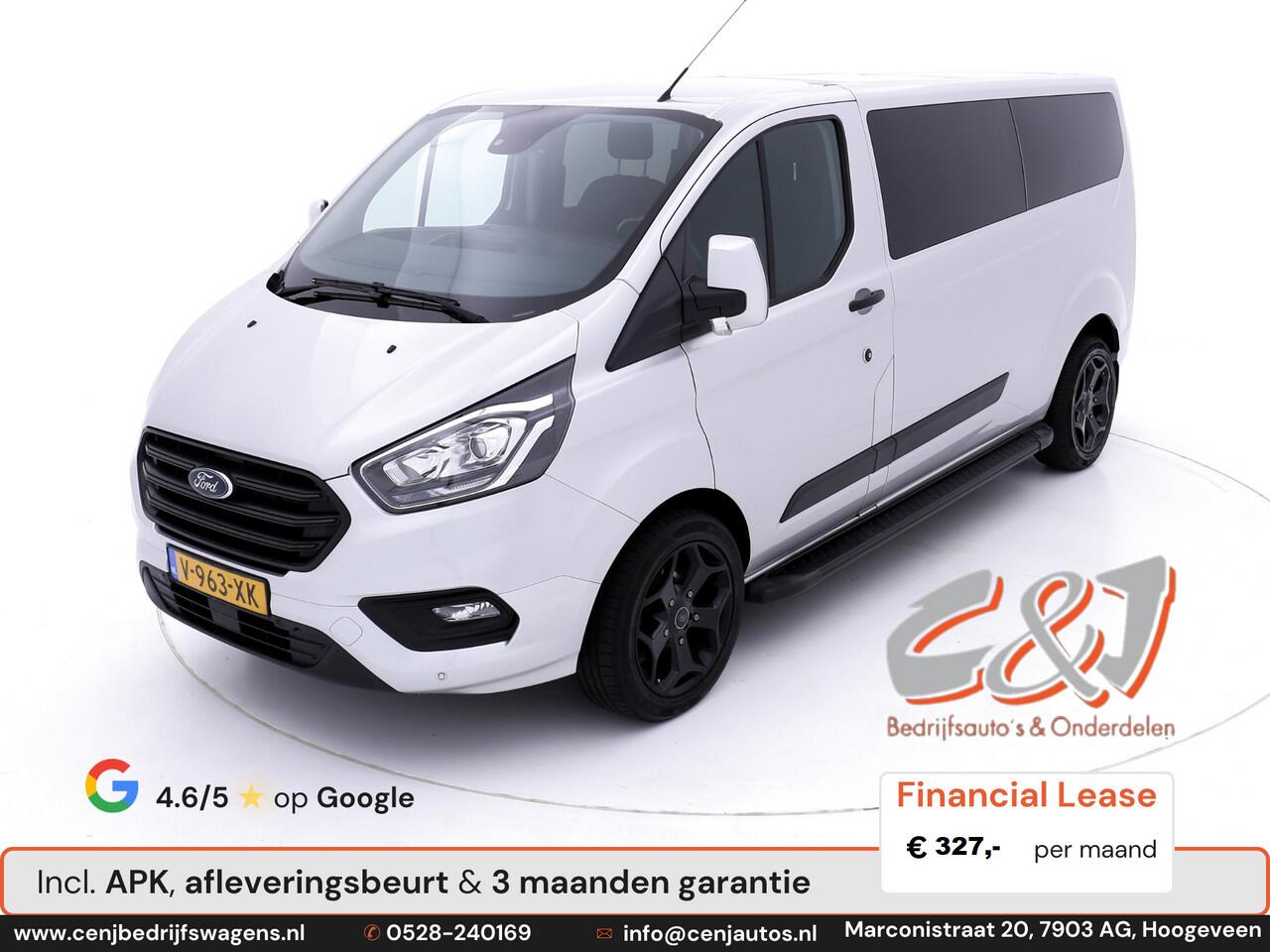 Ford TRANSIT CUSTOM 320 2.0 TDCI L2H1 Limited Dubbele Cabine luxe airco navi 327,- p/md