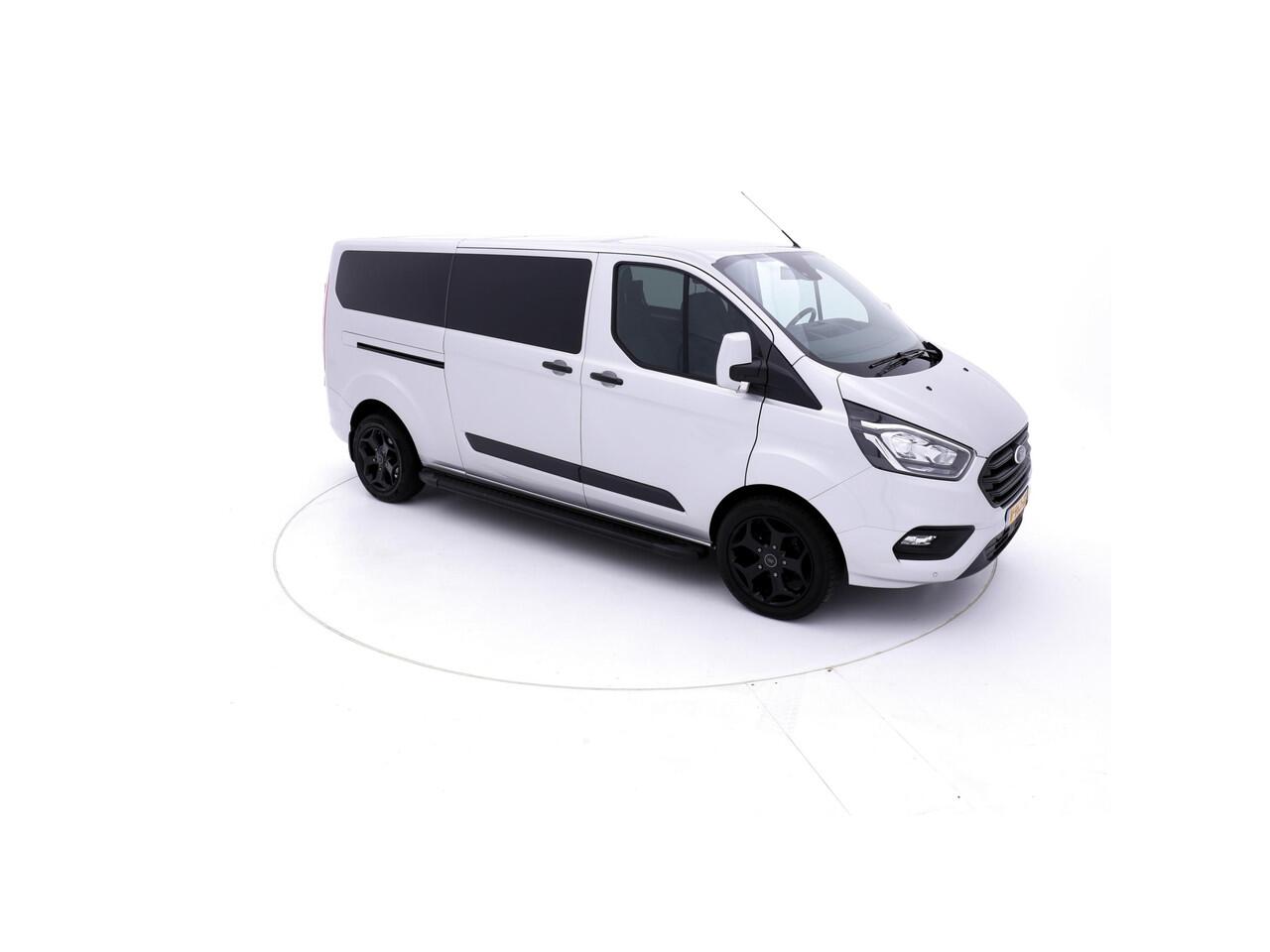 Ford TRANSIT CUSTOM 320 2.0 TDCI L2H1 Limited Dubbele Cabine luxe airco navi 327,- p/md