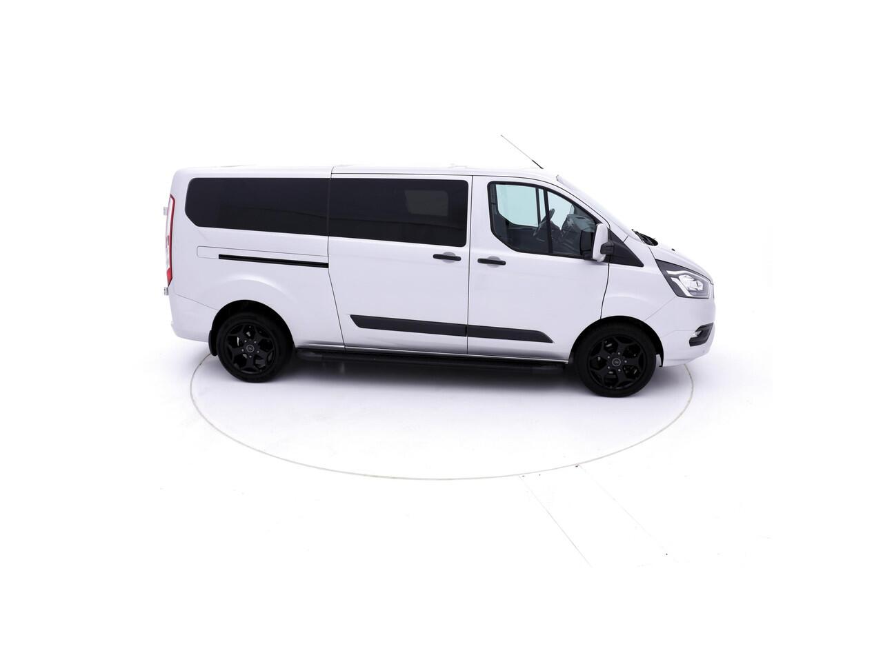 Ford TRANSIT CUSTOM 320 2.0 TDCI L2H1 Limited Dubbele Cabine luxe airco navi 327,- p/md