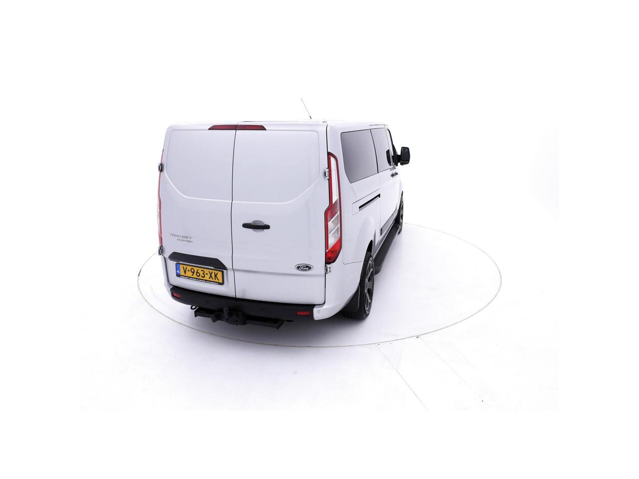 Ford TRANSIT CUSTOM 320 2.0 TDCI L2H1 Limited Dubbele Cabine luxe airco navi 327,- p/md