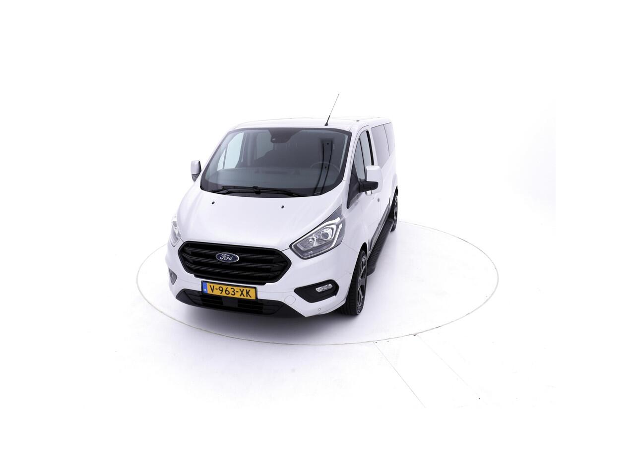 Ford TRANSIT CUSTOM 320 2.0 TDCI L2H1 Limited Dubbele Cabine luxe airco navi 327,- p/md