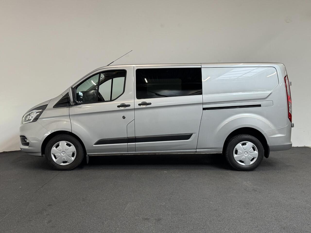 Ford TRANSIT CUSTOM 131pk Automaat L2H1 Trend Dubbele Cabine 2x Schuifdeur Navigatie Apple Carplay/Android Auto Cruise control Airco Euro6