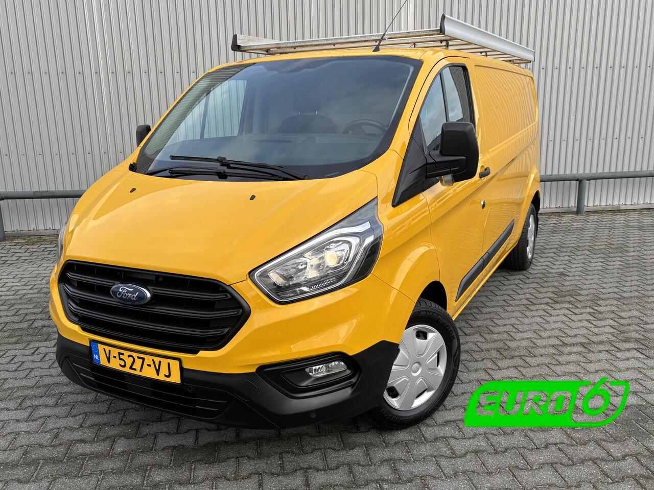 Ford TRANSIT CUSTOM 340 2.0 L2H1*A/C*CRUISE*NAVI*HAAK*STOELVERW.*TEL*