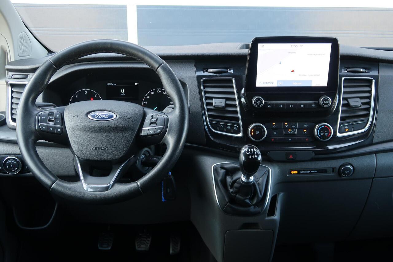 Ford TRANSIT CUSTOM 300 2.0 TDCI L1H1 Limited DC AUT/ LED/ CAMERA/ 2X DEUR/ CRUISE/ AIRCO/ TREKHAAK