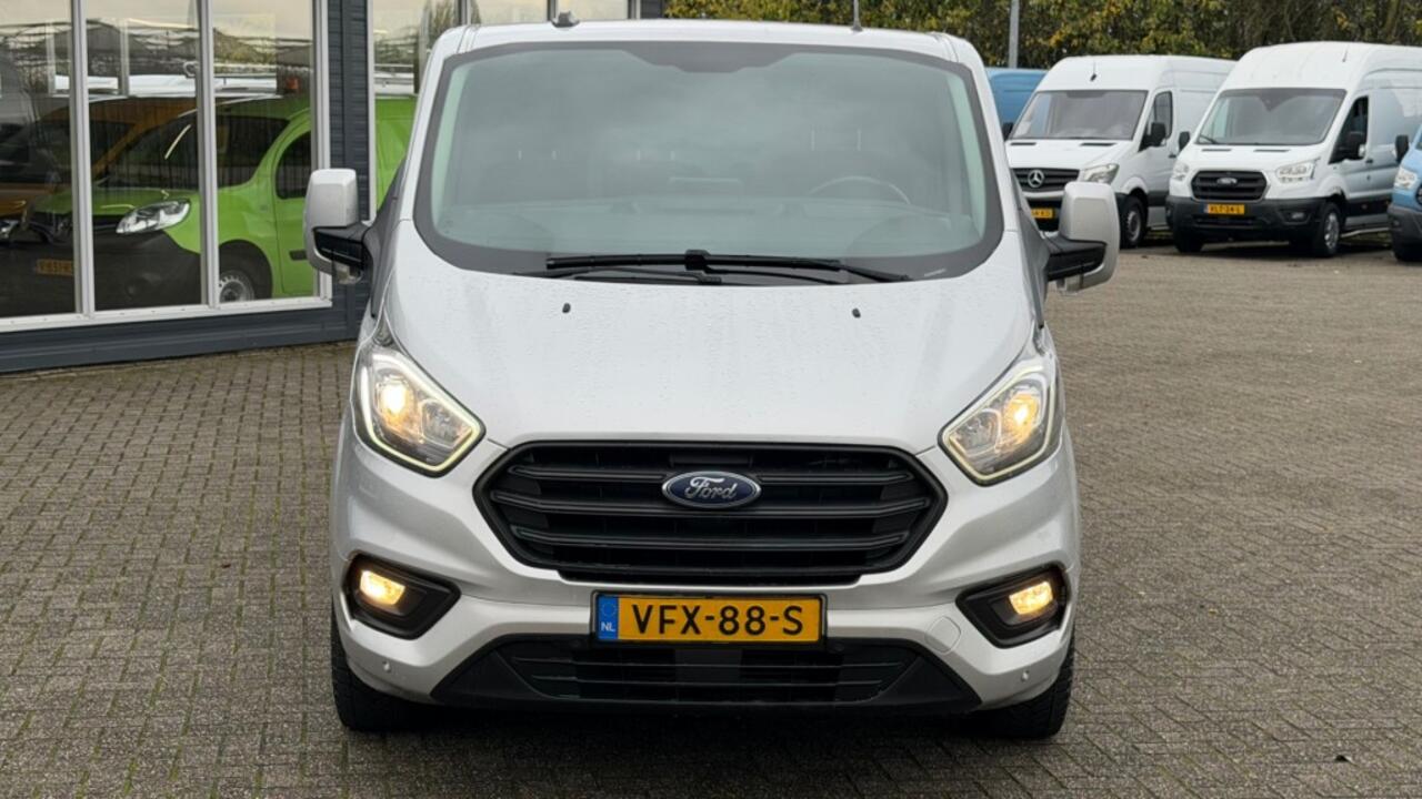 Ford TRANSIT CUSTOM 2.0 TDCI 96KW 131PK AUTOMAAT EURO 6 AIRCO/ CRUISE CONTROL/ NAVIGATIE/ 100% DEALERONDERHOUDEN