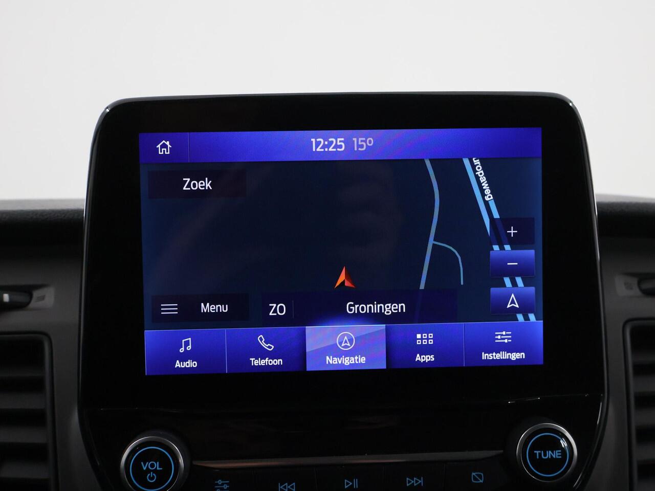 Ford TRANSIT CUSTOM 280 2.0 TDCI | L1H1 | TREND | DUBBEL CABINE | APPLE CARPLAY / ANDROID AUTO | STOELVERWARMING | TREKHAAK 2500 KG | CRUISE CONTROL | INRICHTING IN LAADRUIMTE