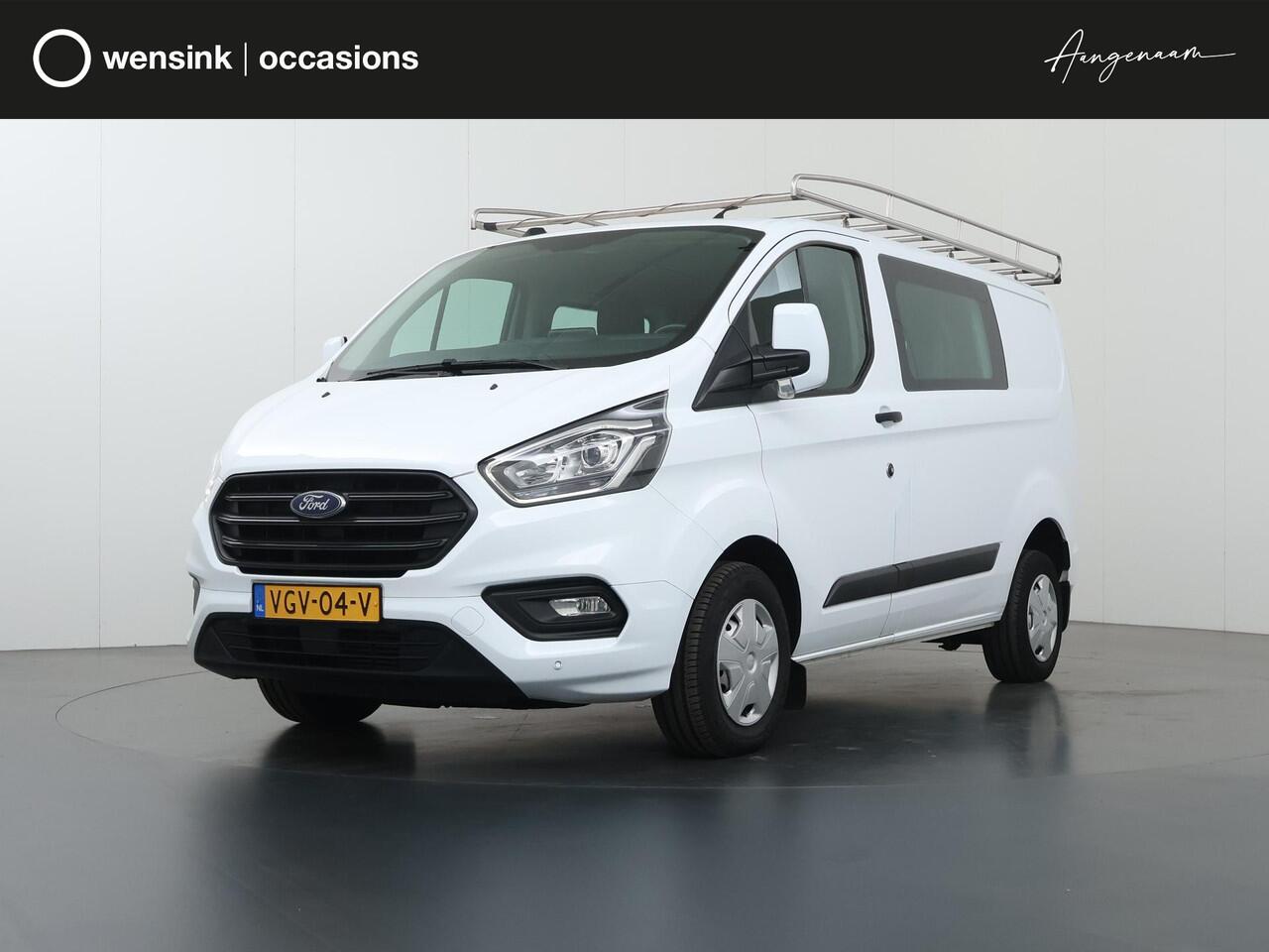 Ford TRANSIT CUSTOM 280 2.0 TDCI | L1H1 | TREND | DUBBEL CABINE | APPLE CARPLAY / ANDROID AUTO | STOELVERWARMING | TREKHAAK 2500 KG | CRUISE CONTROL | INRICHTING IN LAADRUIMTE