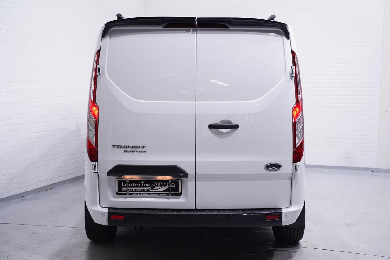 Ford TRANSIT CUSTOM 2.0 TDCi 130 pk Dubbel Cabine Edition Navi Camera, RAPTOR Grille, 18" LMV, Treeplanken, Spoiler Pack, 6-Zits