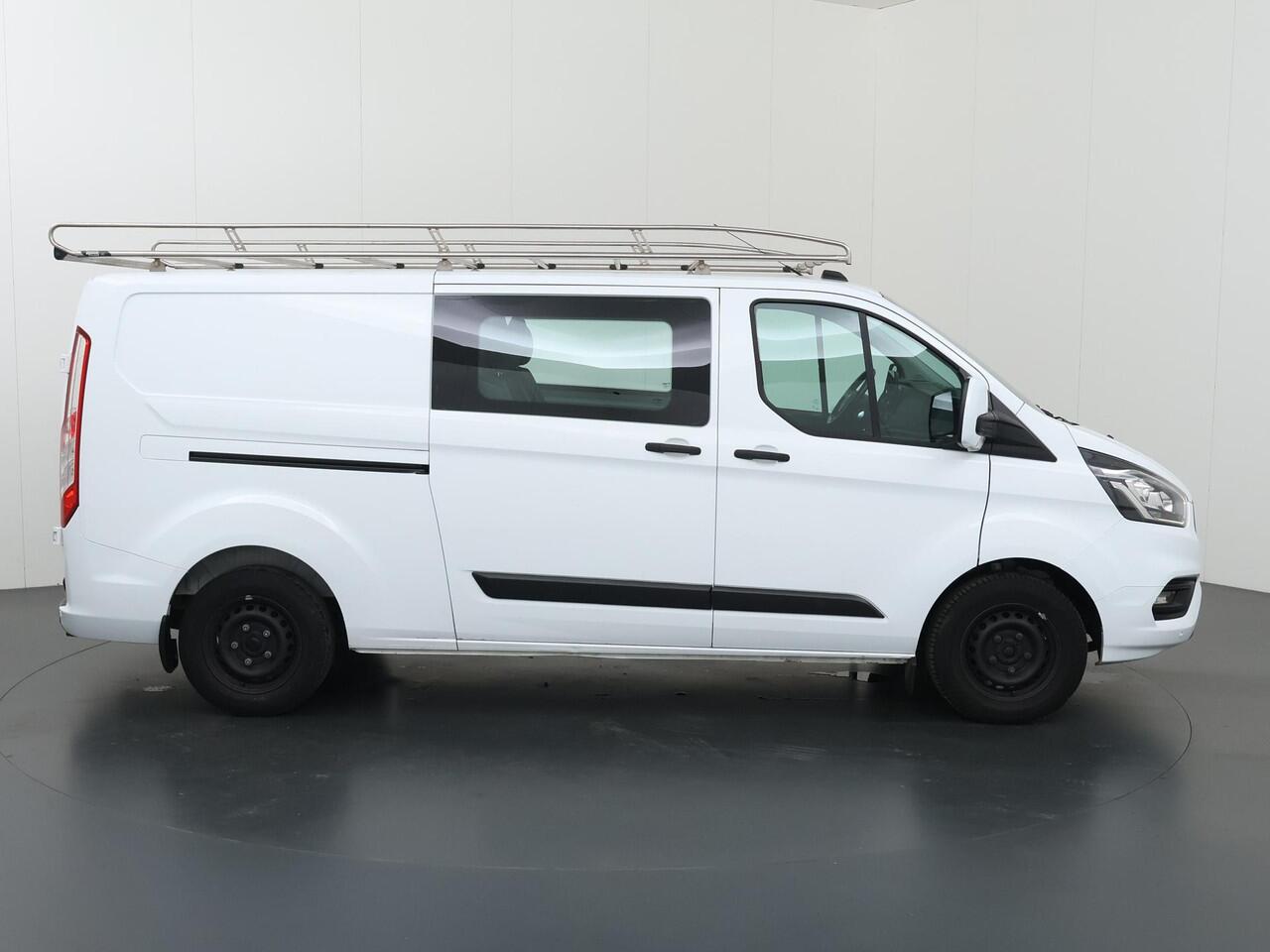 Ford TRANSIT CUSTOM 320 | 2.0 TDCI | AUT. | L2 H1 | TREND | DUBBELE CABINE | AIRCO | CRUISE CONTROL | CAMERA | STOELVERWARMING | APPLE CARPLAY / ANDROID AUTO | TREKHAAK | PARKEERSENSOREN