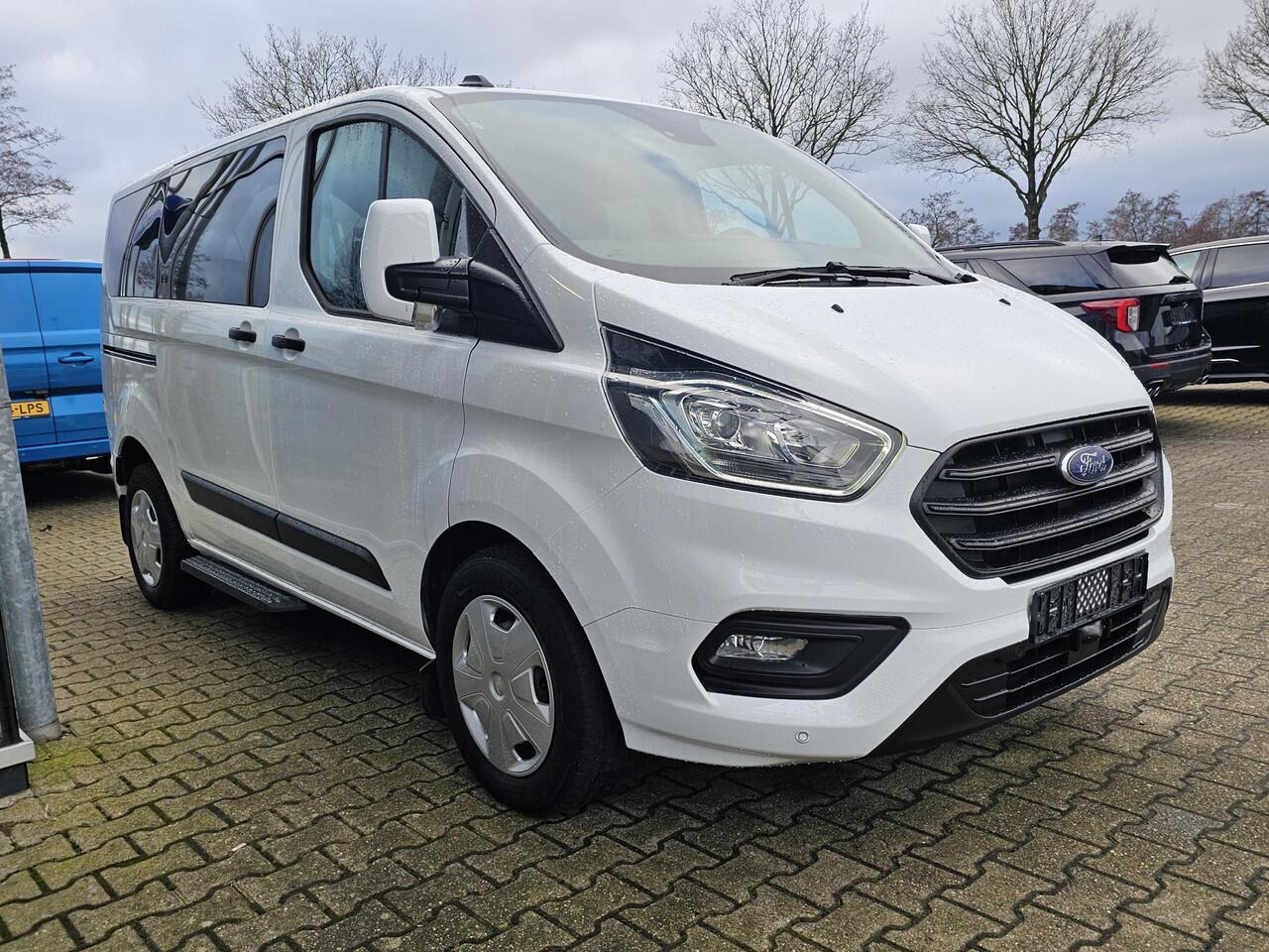 Ford TRANSIT CUSTOM 320 1.0 EcoBoost L1H1 PHEV Trend | 9-persoons | Marge Geen BTW | Stoelverwarming | Privacy glass | Scherm