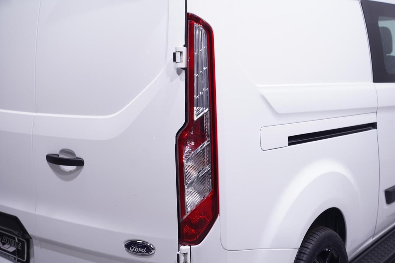 Ford TRANSIT CUSTOM 2.0 TDCI 130 pk Dubbel Cabine RAPTOR Grille, Navi Camera, 18" LMV, Spoiler Pack, 6-Zits