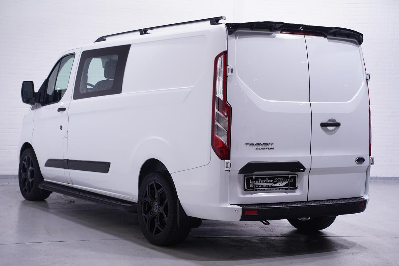 Ford TRANSIT CUSTOM 2.0 TDCI 130 pk Dubbel Cabine RAPTOR Grille, Navi Camera, 18" LMV, Spoiler Pack, 6-Zits