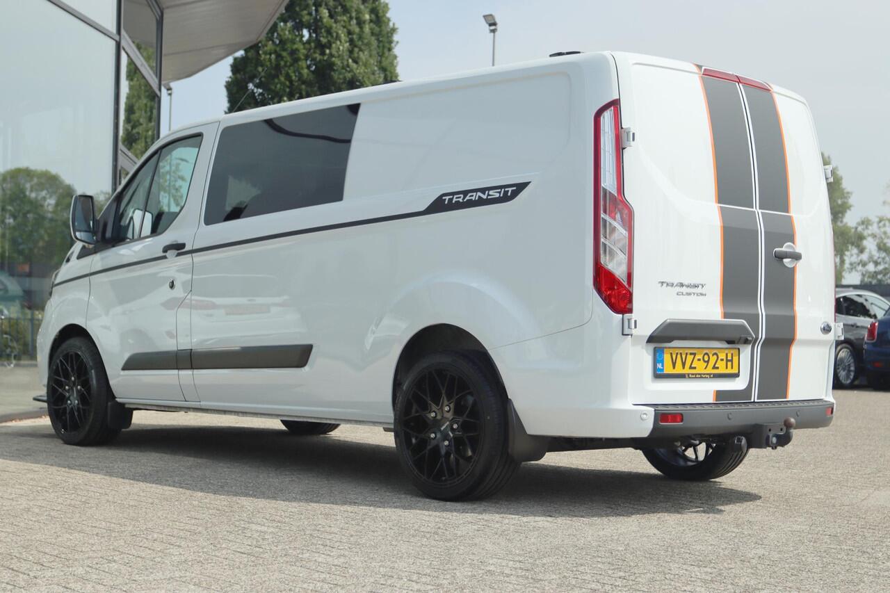 Ford TRANSIT CUSTOM 320 2.0 TDCI L2H1 TREND DC 6-PERS. | TREKHAAK | CAMERA | CARPLAY | VOORRUITVERW. | CRUISE | DAKDRAGERS