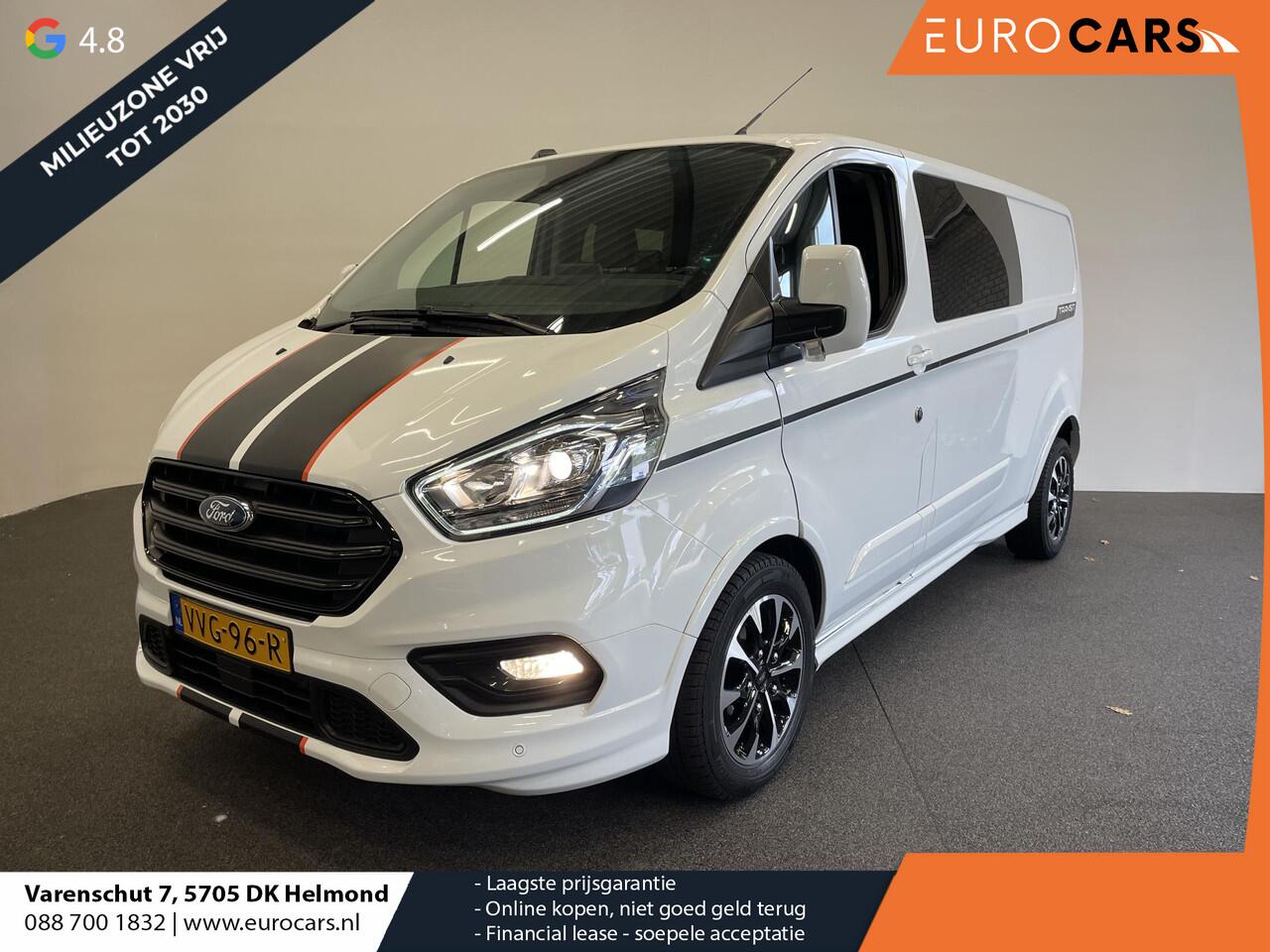 Ford TRANSIT CUSTOM 320 2.0 TDCI L2H1 170PK Sport Automaat Dubbele Cabine Airco Cruise Control Bluetooth Navi Trekhaak