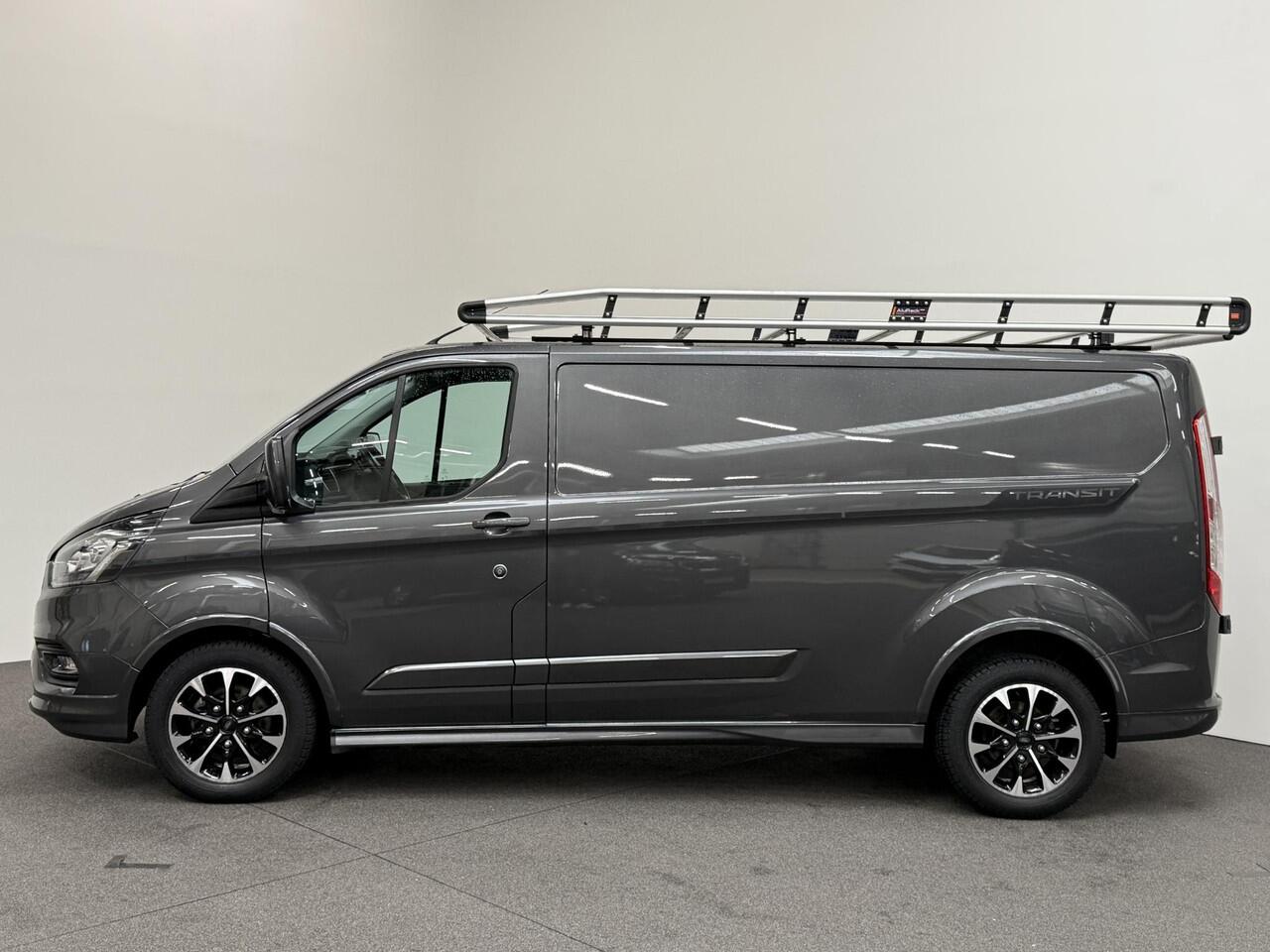 Ford TRANSIT CUSTOM 320 2.0 TDCI L2H1 Sport Automaat Airco ACC Bluetooth Navi Trekhaak Imperiaal