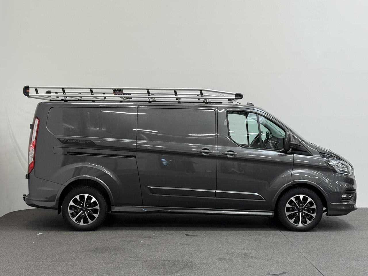 Ford TRANSIT CUSTOM 320 2.0 TDCI L2H1 Sport Automaat Airco ACC Bluetooth Navi Trekhaak Imperiaal