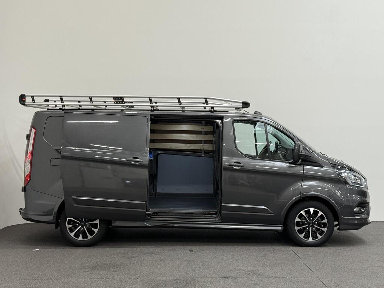 Ford TRANSIT CUSTOM 320 2.0 TDCI L2H1 Sport Automaat Airco ACC Bluetooth Navi Trekhaak Imperiaal