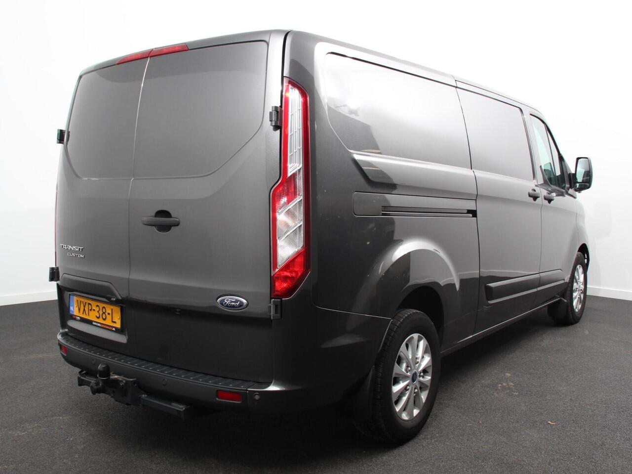 Ford TRANSIT CUSTOM 300 2.0 TDCI 130pk L2H1 Automaat | Navigatie | Cruise control | Camera | PDC VA | Trekhaak | Lichtmetalen Velgen