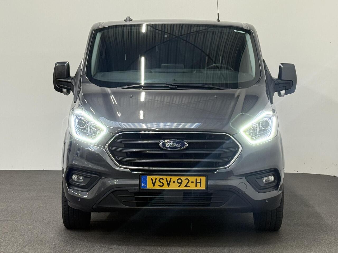 Ford TRANSIT CUSTOM 300 2.0 TDCI L2H1 Limited Dubbele Cabine Automaat Navi Airco 2 Schuifdeuren Trekhaak PDC Carplay DAB