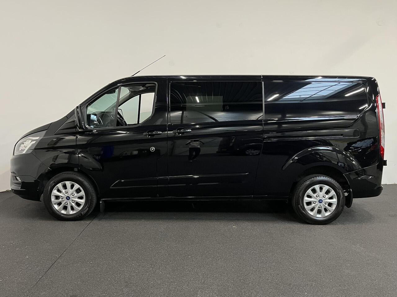 Ford TRANSIT CUSTOM 300 2.0 TDCI L2H1 Limited Dubbele cabine Navi| Airco| 2 Schuifdeuren | Trekhaak| PDC| Carplay| DAB|