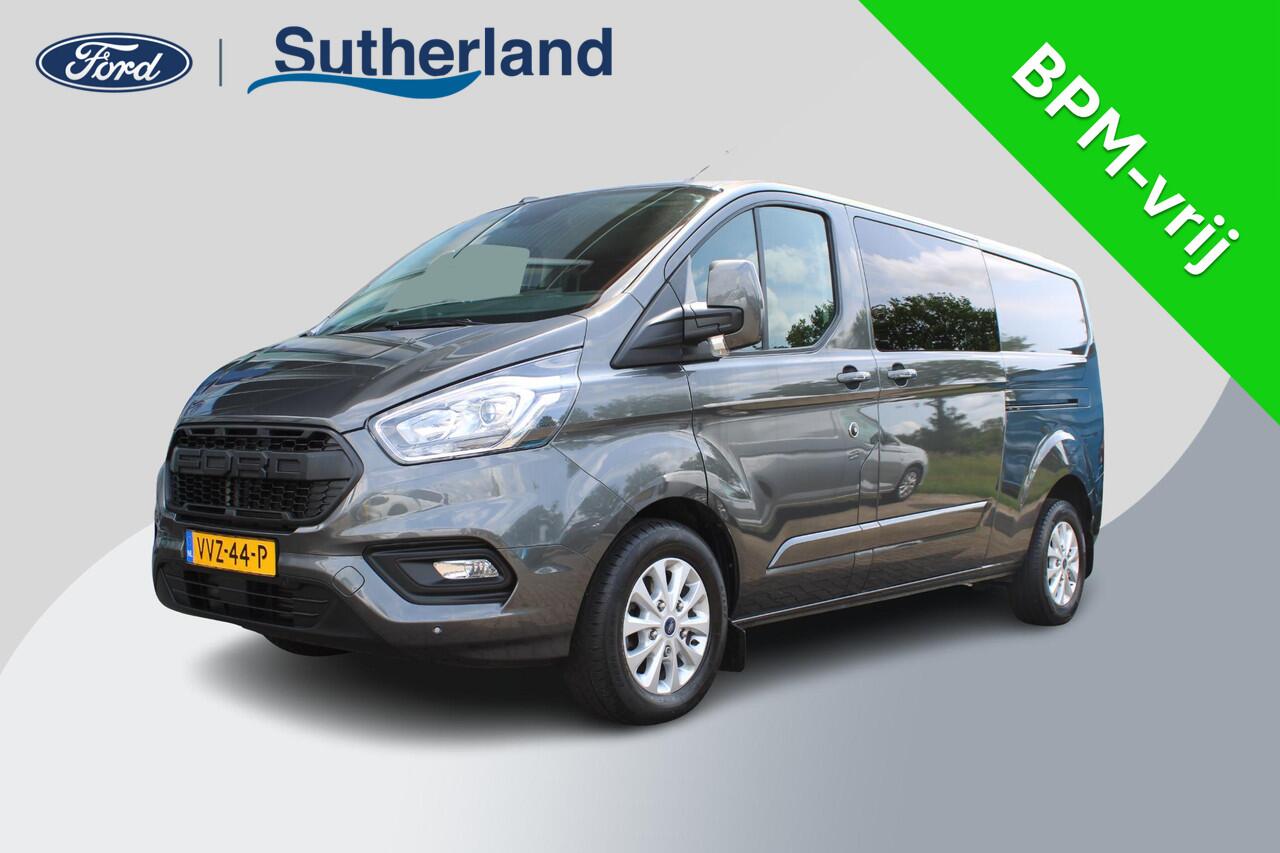Ford TRANSIT CUSTOM 320 2.0 TDCI L2H1 Limited DC | SCI | 6-zits | Stoelverwarming | Trekhaak | Camera | Raptor grille