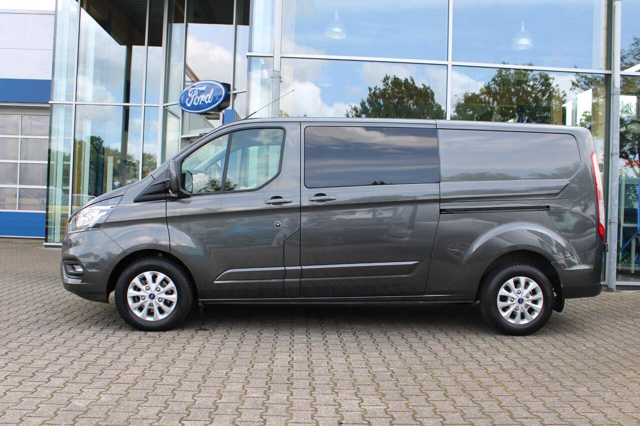 Ford TRANSIT CUSTOM 320 2.0 TDCI L2H1 Limited DC | SCI | 6-zits | Stoelverwarming | Trekhaak | Camera | Raptor grille