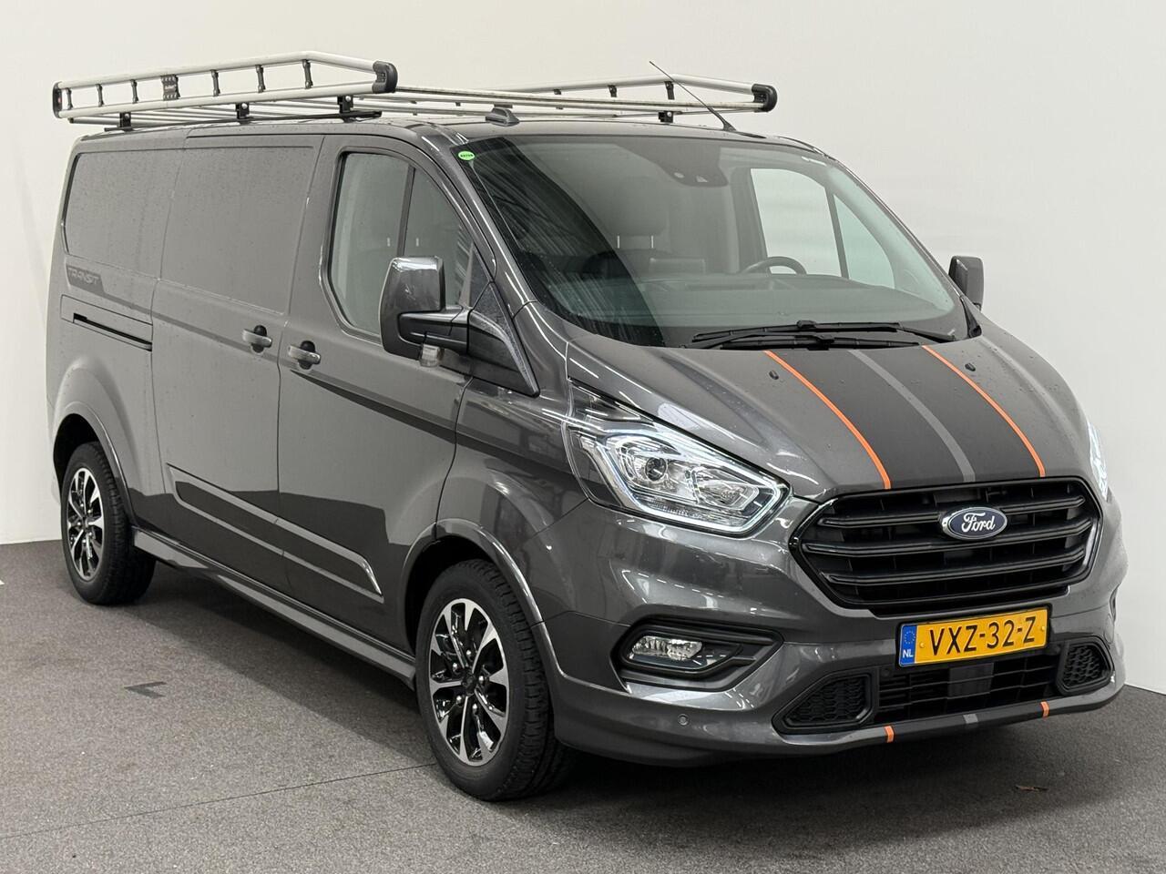 Ford TRANSIT CUSTOM 320 2.0 TDCI L2H1 Sport 170PK Automaat Airco ACC Bluetooth Navi Trekhaak Imperiaal