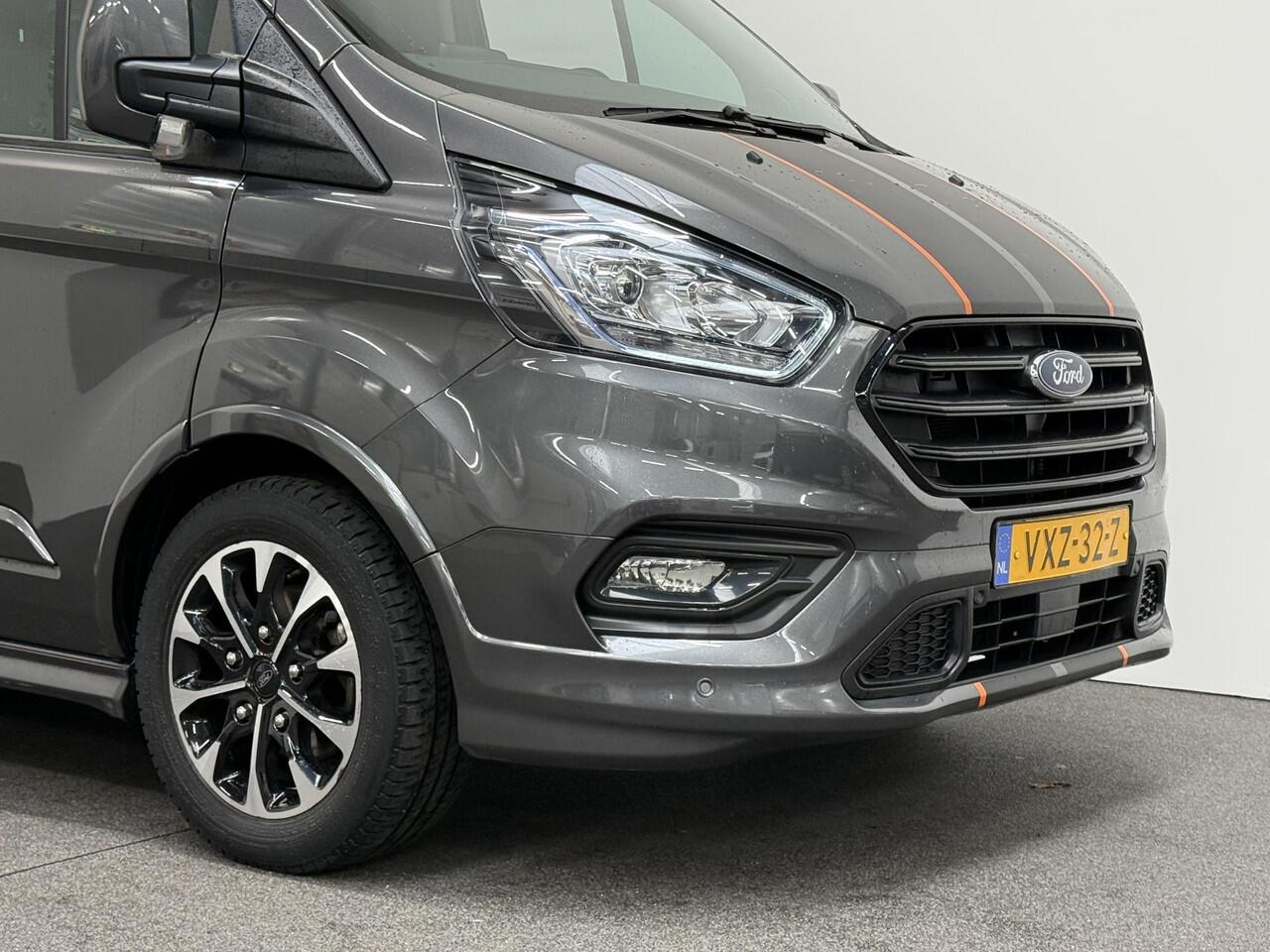 Ford TRANSIT CUSTOM 320 2.0 TDCI L2H1 Sport 170PK Automaat Airco ACC Bluetooth Navi Trekhaak Imperiaal