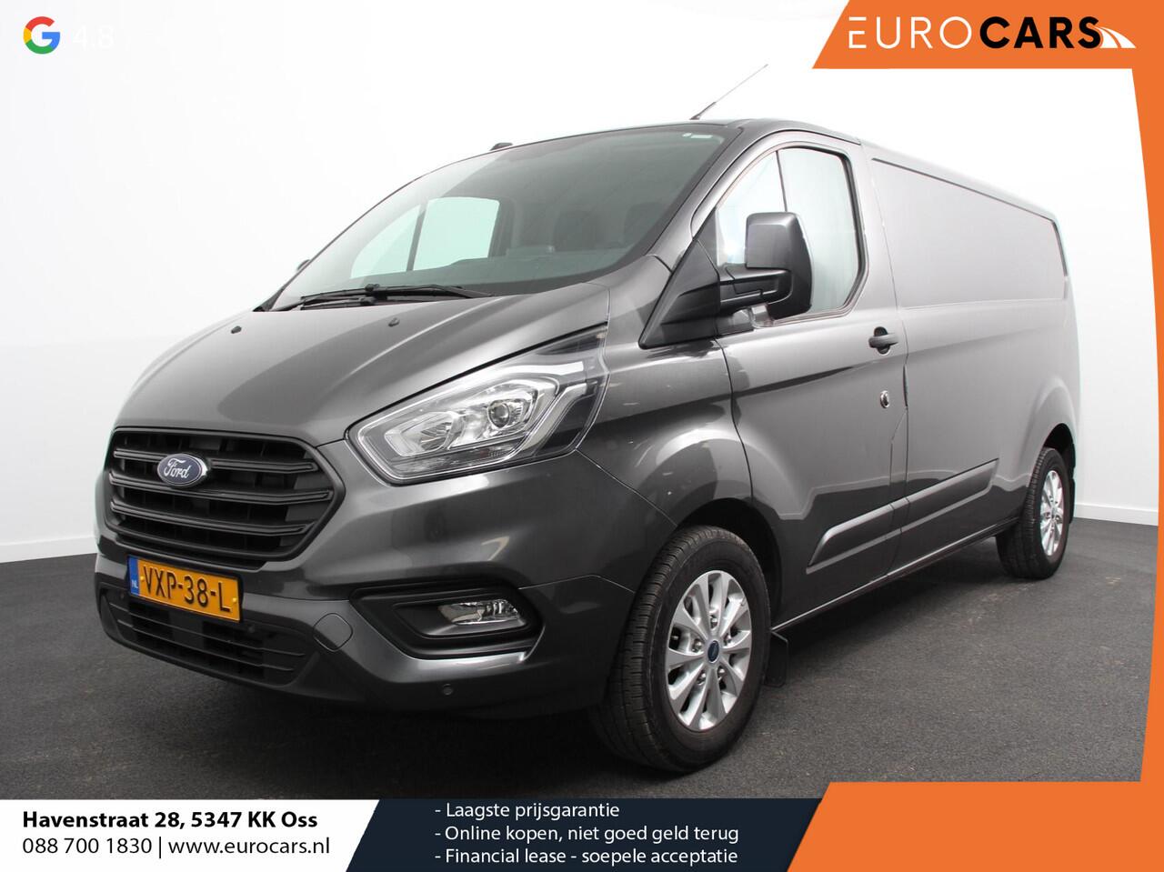 Ford TRANSIT CUSTOM 300 2.0 TDCI 130pk L2H1 Automaat | Navigatie | Cruise control | Camera | PDC VA | Trekhaak | Lichtmetalen Velgen