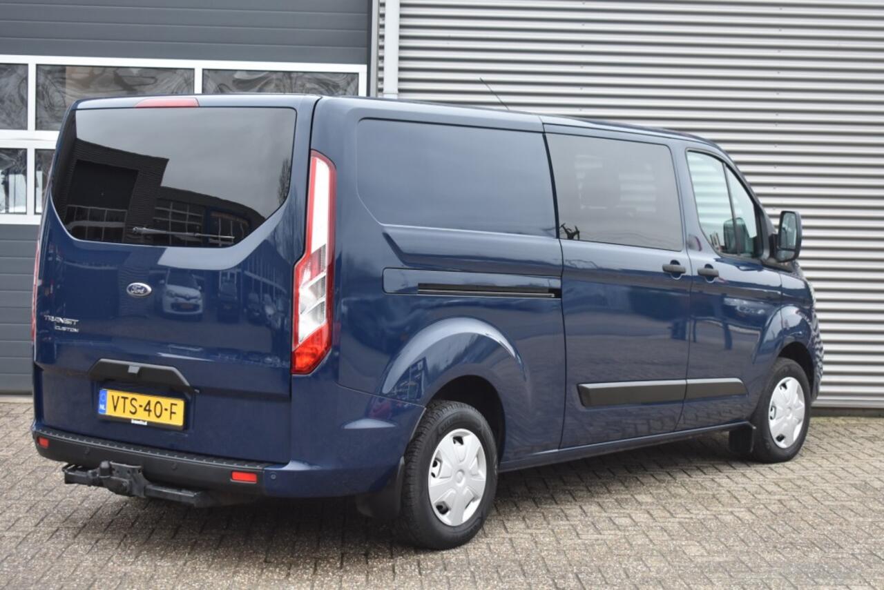 Ford TRANSIT CUSTOM 300 2.0 TDCI L2H1 DUBBEL CABINE / APPLE CARPLAY / TREKHAAK