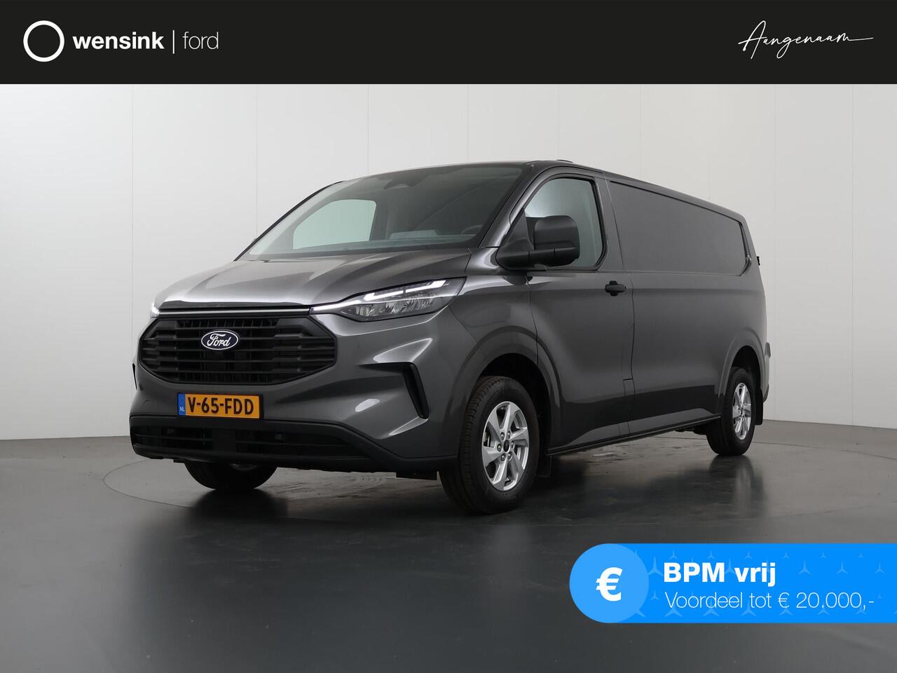 Ford TRANSIT CUSTOM 320 2.0 TDCI L2H1 Trend | Achteruitrijcamera| Apple Carplay | Digitaal dashboard | Parkeersensoren voor + Achter | Lichtmetalen velgen | Metallic lak | Direct Leverbaar