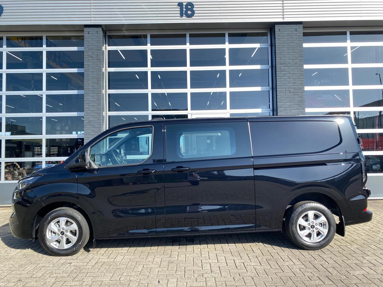 Ford TRANSIT CUSTOM 320 2.0 TDCI L2 H1 LIMITED | DUBBEL CABINE | 6-PERSOONS | 2X ZIJSCHUIFDEUR | WEGKLAPBARE TREKHAAK | BIJRIJDERSBANK | STOELVERWARMING | NAVIGATIE | SPIEGEL PAKKET | LED LAMPEN | VOORRUITVERWARMING | BIJRIJDERSBANK | PARKEERCAMERA