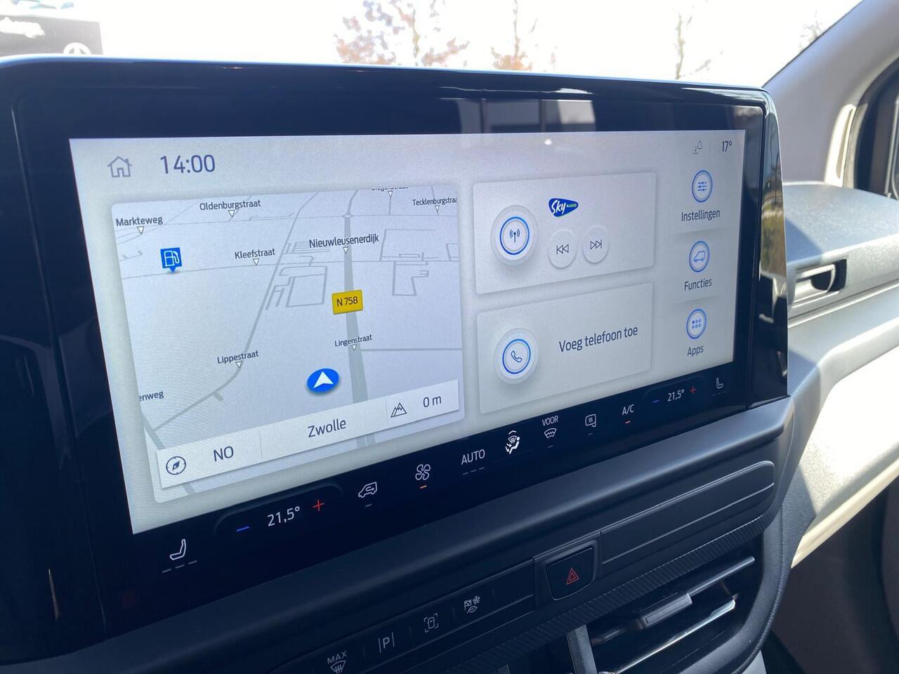 Ford TRANSIT CUSTOM 320 2.0 TDCI L2 H1 LIMITED | DUBBEL CABINE | 6-PERSOONS | 2X ZIJSCHUIFDEUR | WEGKLAPBARE TREKHAAK | BIJRIJDERSBANK | STOELVERWARMING | NAVIGATIE | SPIEGEL PAKKET | LED LAMPEN | VOORRUITVERWARMING | BIJRIJDERSBANK | PARKEERCAMERA