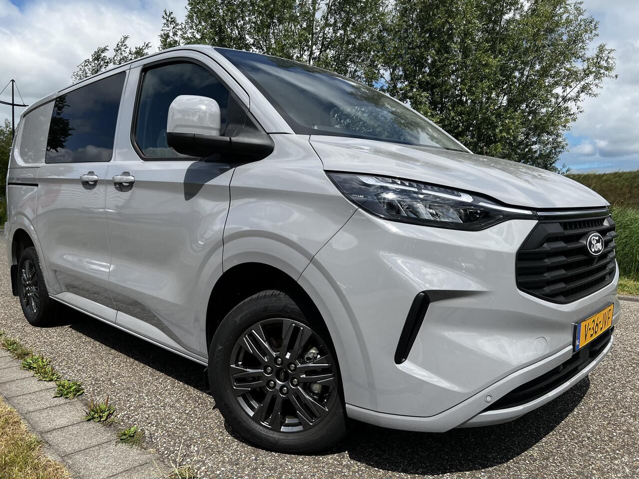 Ford TRANSIT CUSTOM 300 2.0 TDCI L1H1 Limited 136pk BPM VRIJ (voor bedrijven) dubbele cabine voorbereid, L1
