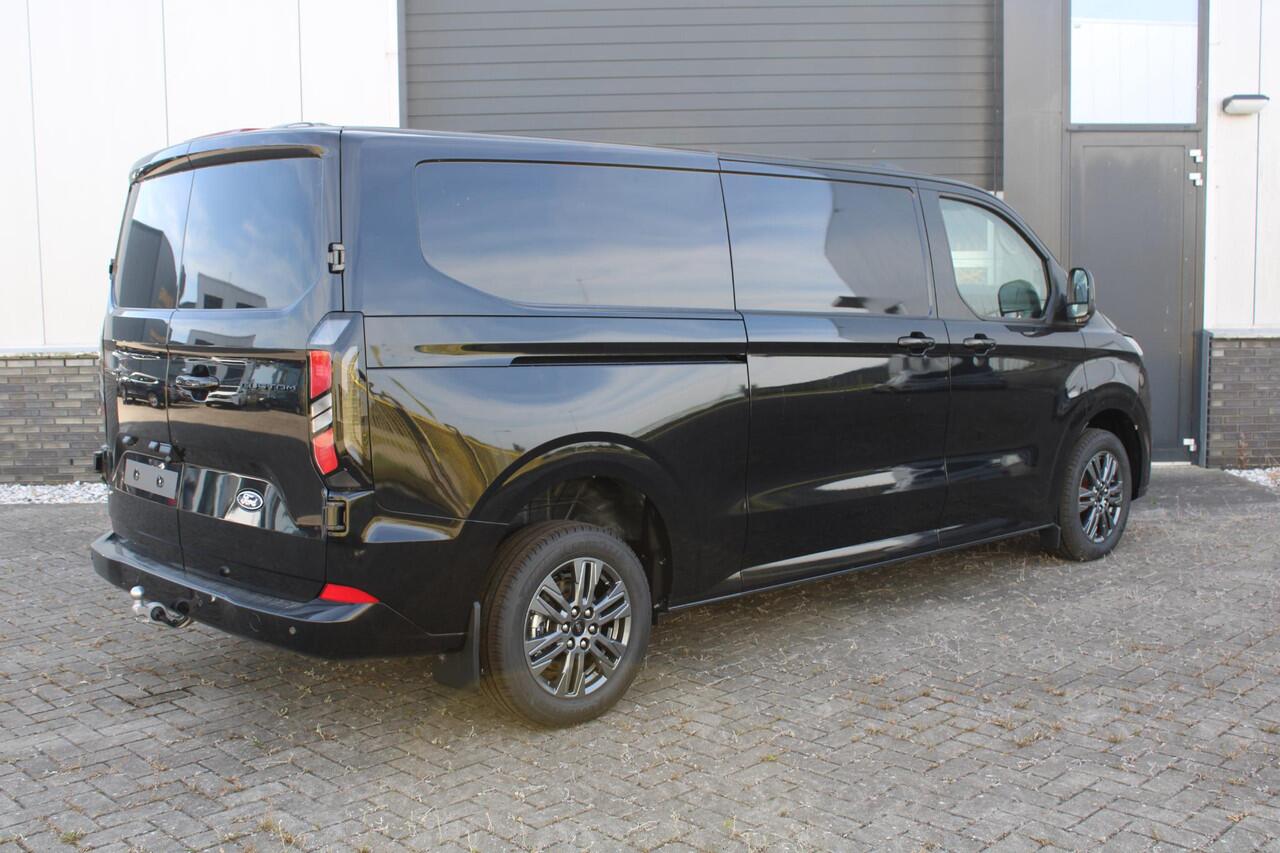 Ford TRANSIT CUSTOM 320 2.5 PHEV L2H1 Limited 233pk | 0,99 Renteactie! | Driver Assistance pack Premium | Wegklapbare Trekhaak | Verwarmd Stuurwiel | 17 inch Licht metalen Velgen | B&O Speakers