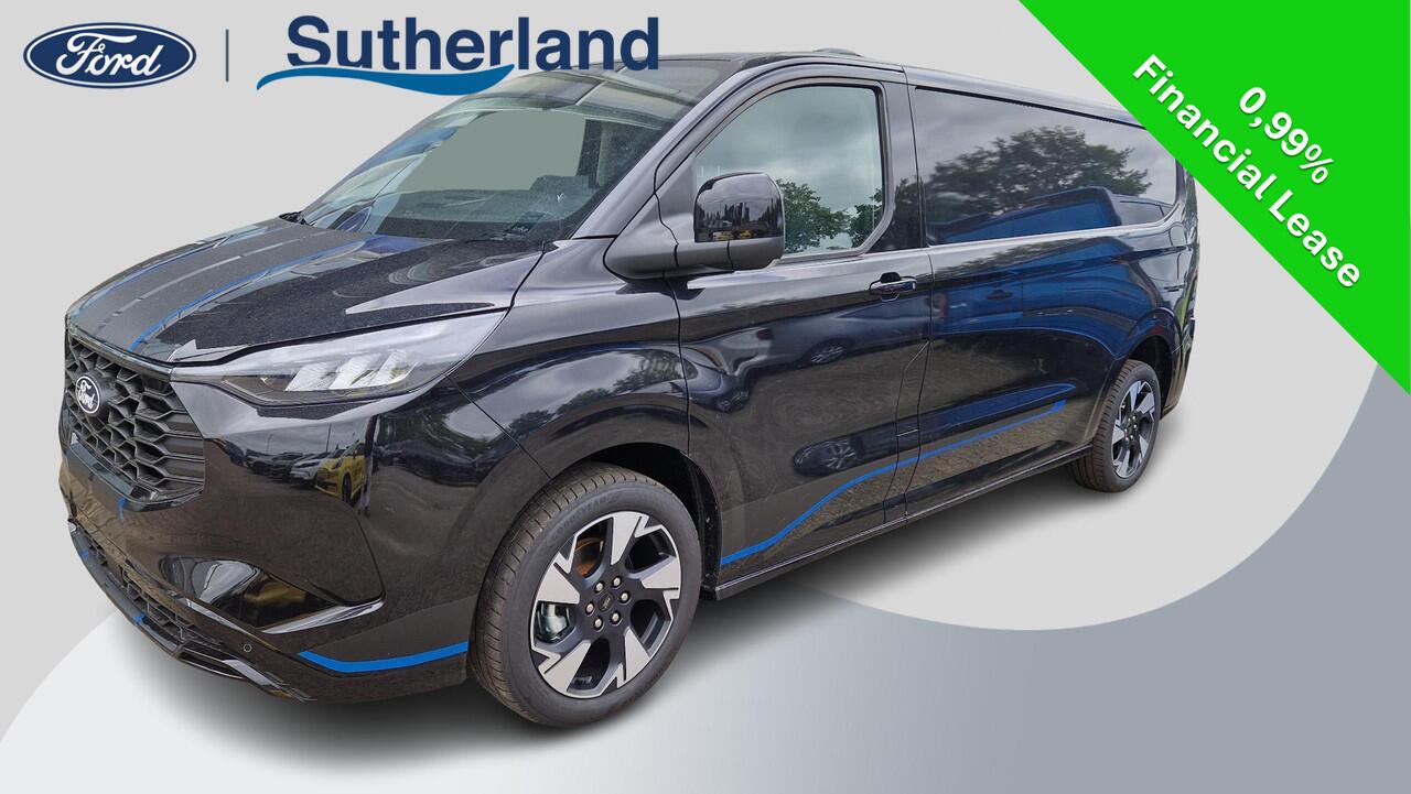 Ford TRANSIT CUSTOM 320 2.5 PHEV L2H1 Sport 233pk | 0,99% Renteactie | Inklapbare trekhaak | 19 inch lichtmetalen Sport velgen (mat zwart) | Verwarmbaar stuurwiel | Navigatie systeem | B&O speakers