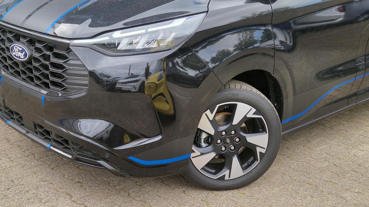 Ford TRANSIT CUSTOM 320 2.5 PHEV L2H1 Sport 233pk | 0,99% Renteactie | Inklapbare trekhaak | 19 inch lichtmetalen Sport velgen (mat zwart) | Verwarmbaar stuurwiel | Navigatie systeem | B&O speakers