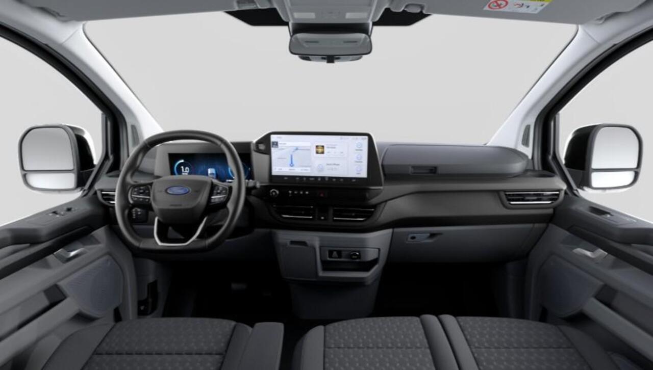 Ford TRANSIT CUSTOM 340 2.5 PHEV L2H1 Limited 233pk | Kombi | Incl. BTW/BPM | Dubbele zijschuifdeur | Privacy Glass | Inklapbare trekhaak | 17 inch lichtmetalen velgen | Driver Assistance Pack Premium | Verwarmbaar stuurwiel