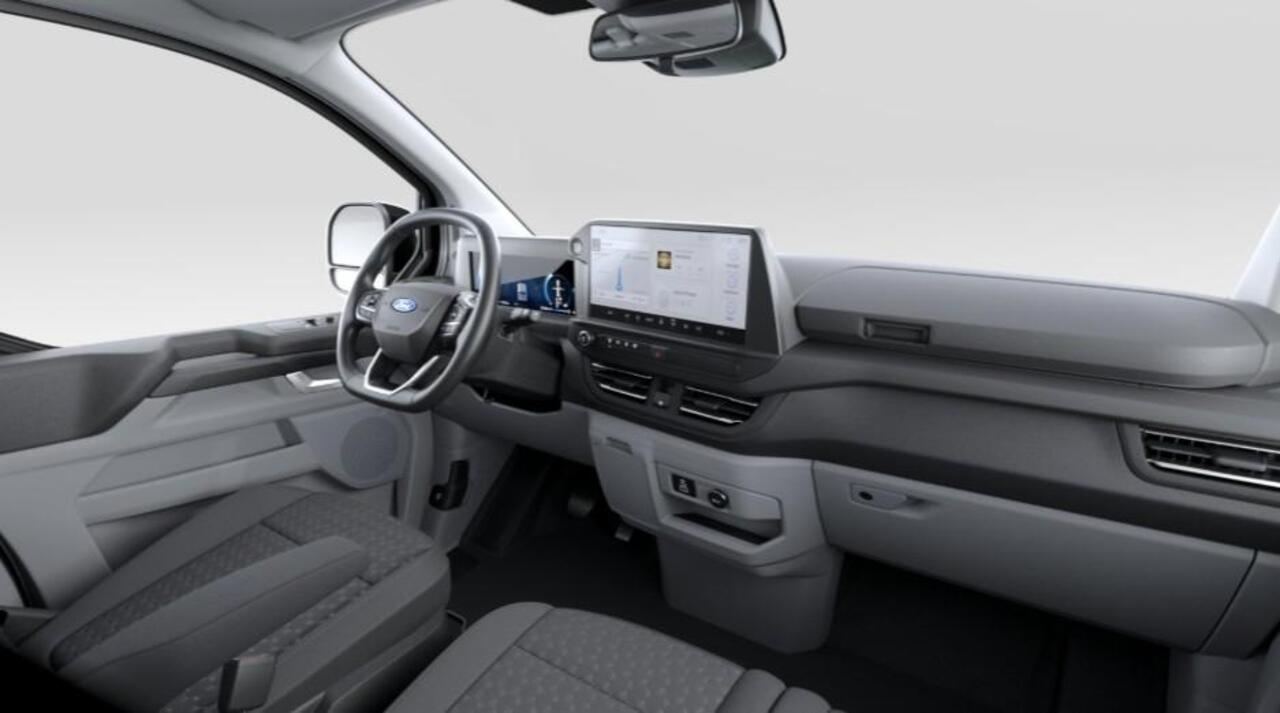 Ford TRANSIT CUSTOM 340 2.5 PHEV L2H1 Limited 233pk | Kombi | Incl. BTW/BPM | Dubbele zijschuifdeur | Privacy Glass | Inklapbare trekhaak | 17 inch lichtmetalen velgen | Driver Assistance Pack Premium | Verwarmbaar stuurwiel