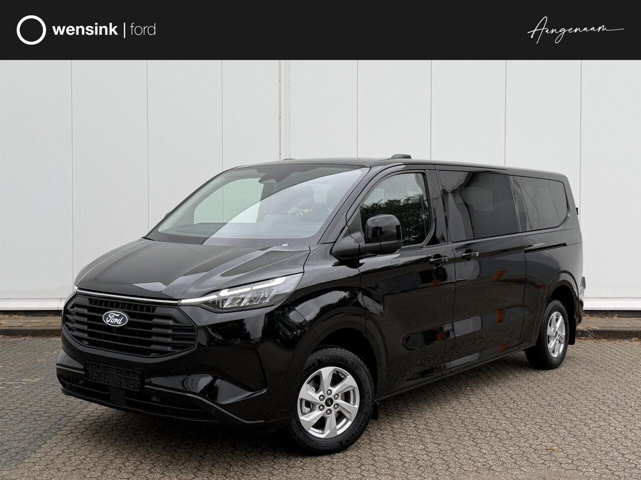 Ford TRANSIT CUSTOM 340 2.5 PHEV L2H1 Limited (9-persoons) | UIT VOORRAAD LEVERBAAR | 9-Persoons | Elek. Inklapbare Trekhaak | Dubbele zijschuifdeur |