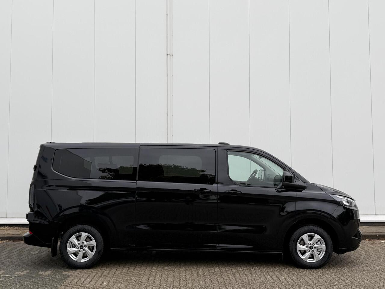 Ford TRANSIT CUSTOM 340 2.5 PHEV L2H1 Limited (9-persoons) | UIT VOORRAAD LEVERBAAR | 9-Persoons | Elek. Inklapbare Trekhaak | Dubbele zijschuifdeur |