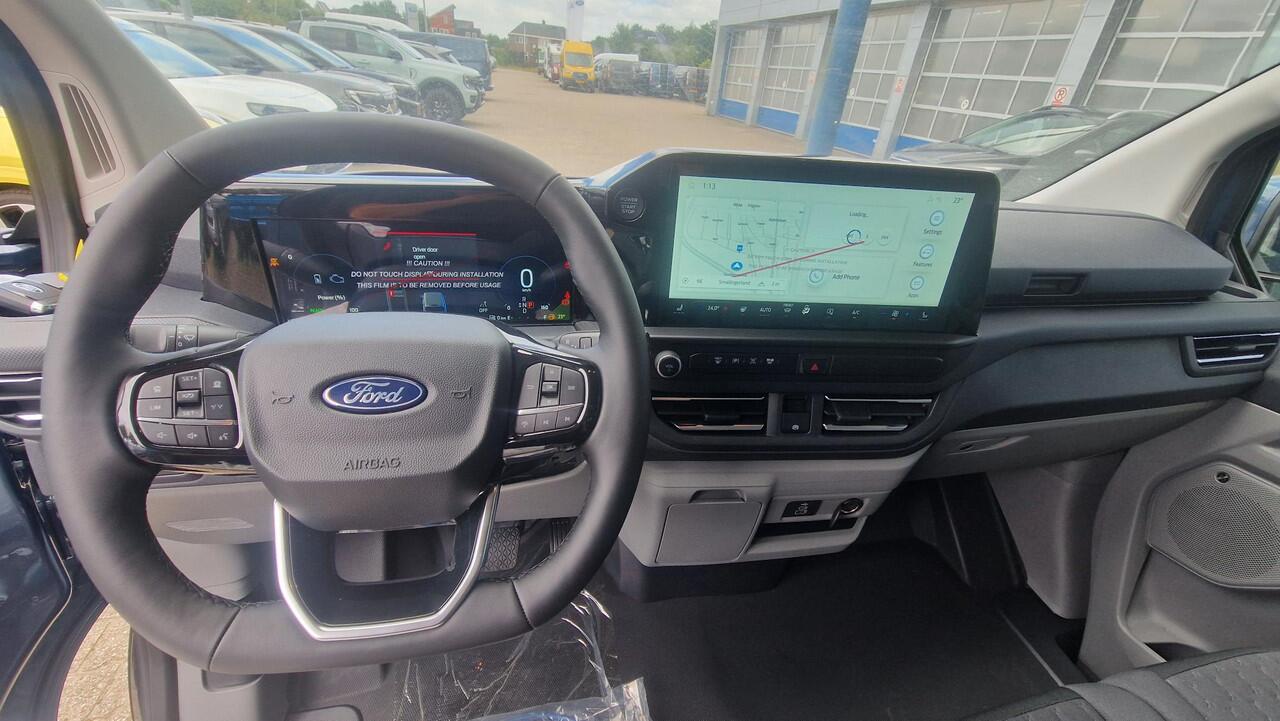Ford TRANSIT CUSTOM 320 2.5 PHEV L2H1 Limited | 233pk | Driver Assistance pack Premium | Wegklapbare Trekhaak | Verwarmd Stuurwiel | 17 inch Licht metalen Velgen | B&O Speakers