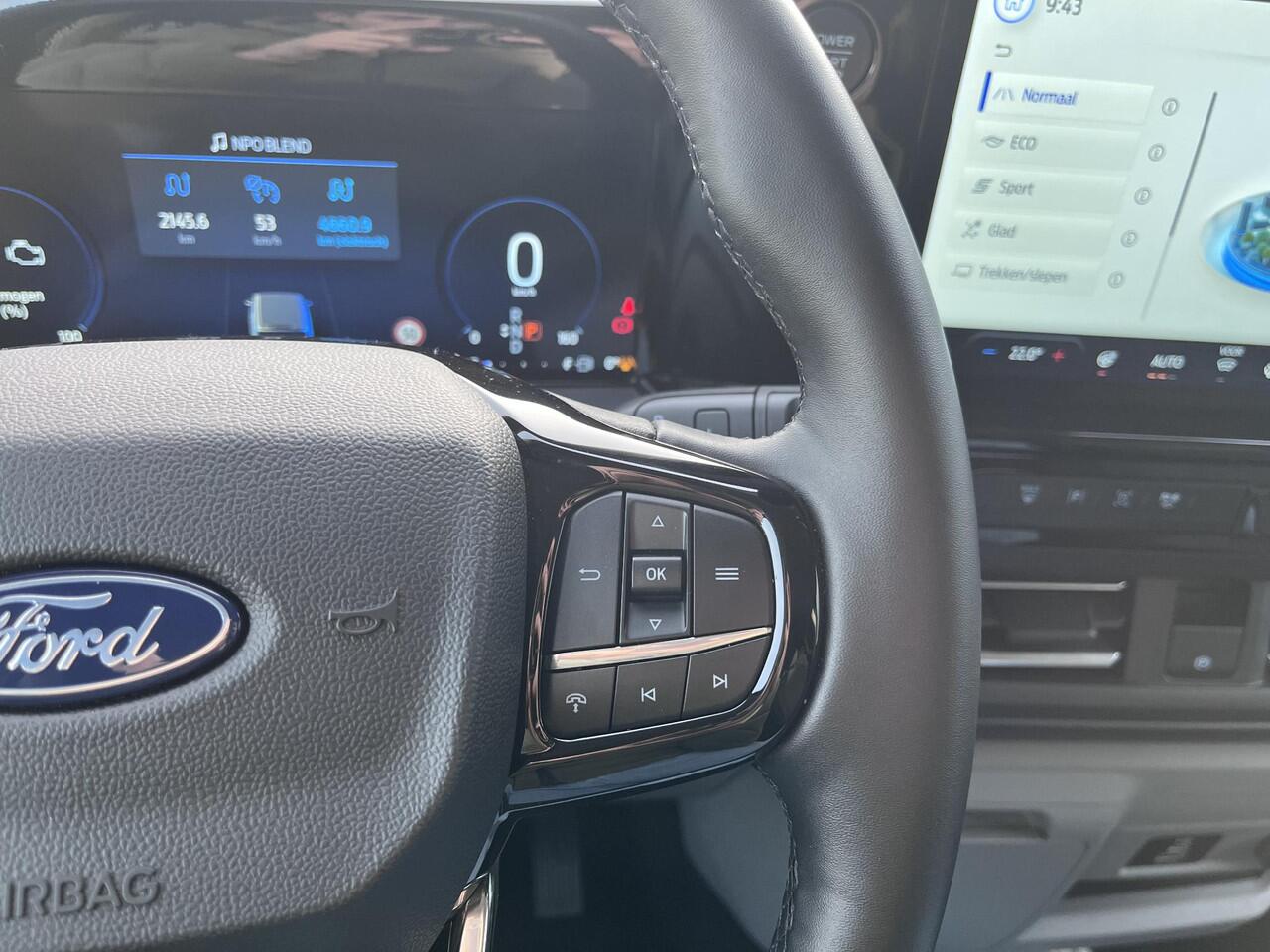 Ford TRANSIT CUSTOM Tourneo 340 2.5 PHEV L1H1 Titanium 233pk | Stoel en stuurverwarming | Prijs is incl. BTW/BPM | Verlengde Fabrieksgarantie tot 04-2029