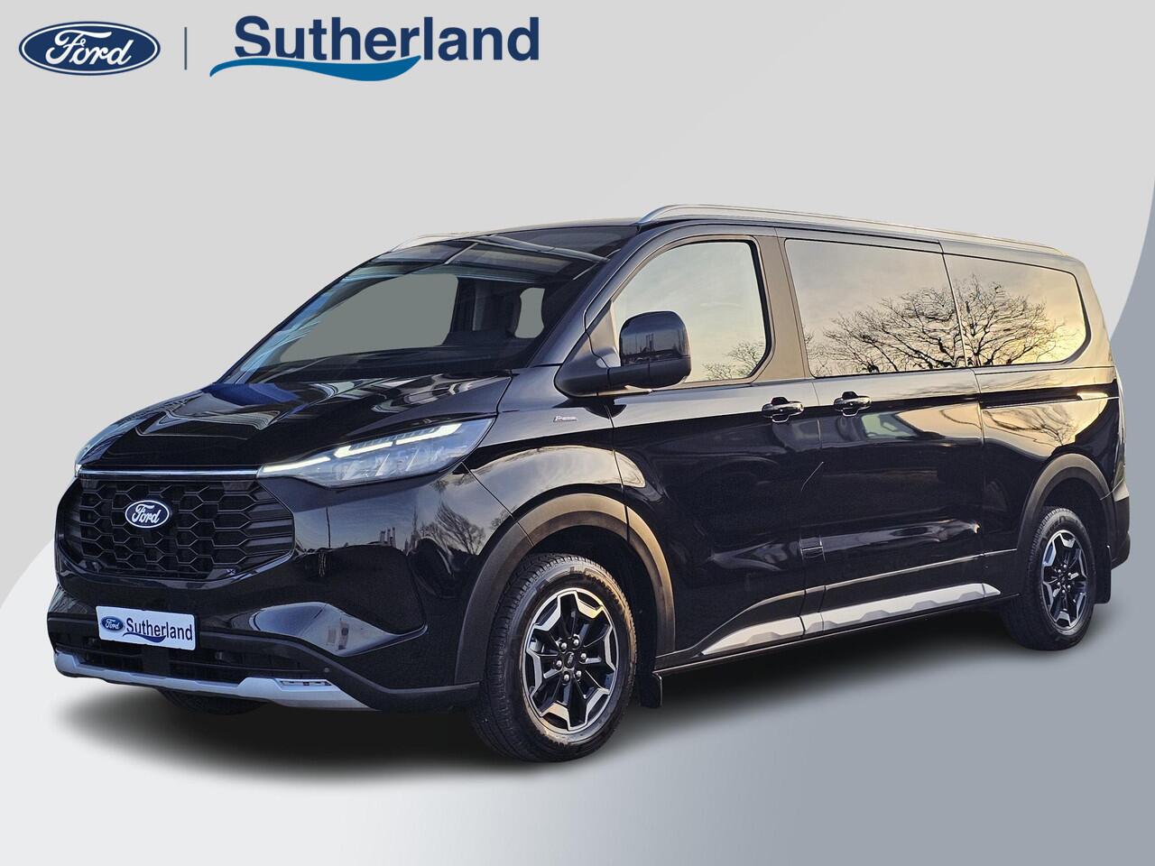 Ford TRANSIT CUSTOM Tourneo 340 2.5 PHEV L2H1 Active 233pk | Adaptieve Cruise | Stuurverwarming | 8 Pers | Prijs incl. BTW en BPM | Wegklapbare Trekhaak | Dubbele Schuifdeur | BLIS | B&O Audio | Verlengde Fabrieksgarantie tot 05-2029
