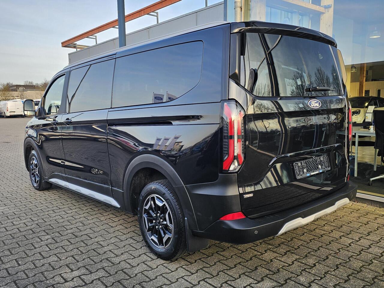 Ford TRANSIT CUSTOM Tourneo 340 2.5 PHEV L2H1 Active 233pk | Adaptieve Cruise | Stuurverwarming | 8 Pers | Prijs incl. BTW en BPM | Wegklapbare Trekhaak | Dubbele Schuifdeur | BLIS | B&O Audio | Verlengde Fabrieksgarantie tot 05-2029