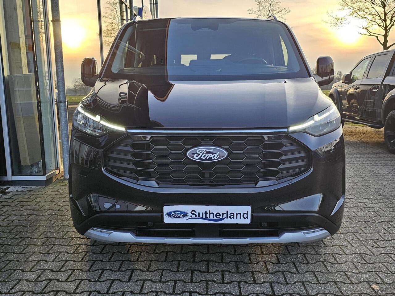 Ford TRANSIT CUSTOM Tourneo 340 2.5 PHEV L2H1 Active 233pk | Adaptieve Cruise | Stuurverwarming | 8 Pers | Prijs incl. BTW en BPM | Wegklapbare Trekhaak | Dubbele Schuifdeur | BLIS | B&O Audio | Verlengde Fabrieksgarantie tot 05-2029