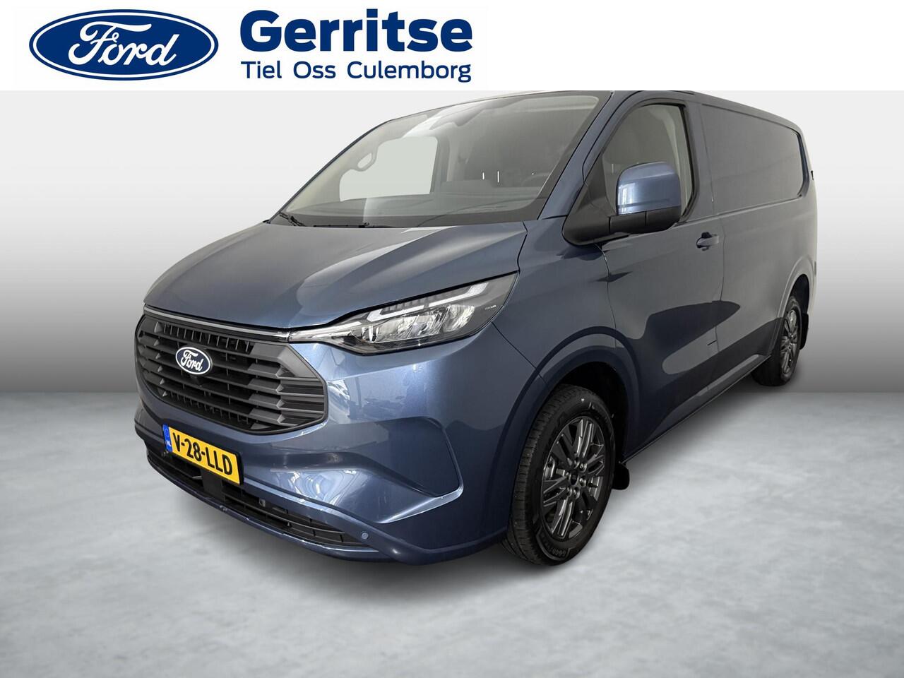 Ford TRANSIT CUSTOM 320 2.5 PHEV L1H1 Limited met o.a. B&O audio, 17 inch lichtmetalen velgen, Een achteruitrijcamera, Dode hoek herkenning, Adaptieve cruise control en een Navigatiesysteem